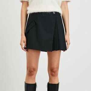 NEW Rails Adriana Skirt in Black Twill